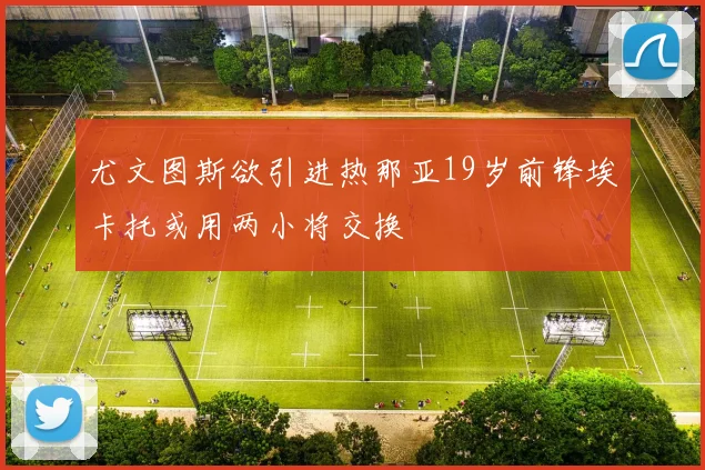 尤文图斯欲引进热那亚19岁前锋埃卡托或用两小将交换